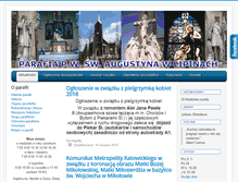 Tablet Screenshot of parafialipiny.pl